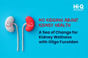 A sea of change for kidney wellness with oligo fucoidan