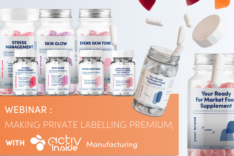 Activ’Inside to unveil premium private labelling services