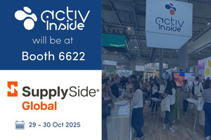 Activ’Inside unveils nutraceutical innovations at SupplySide Global 2025