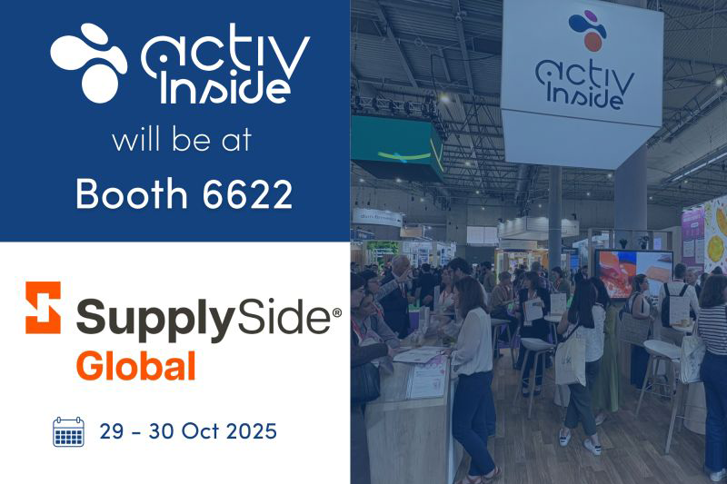 Activ’Inside unveils nutraceutical innovations at SupplySide Global 2025