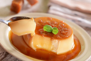 Algae extract for creamy, low-fat desserts