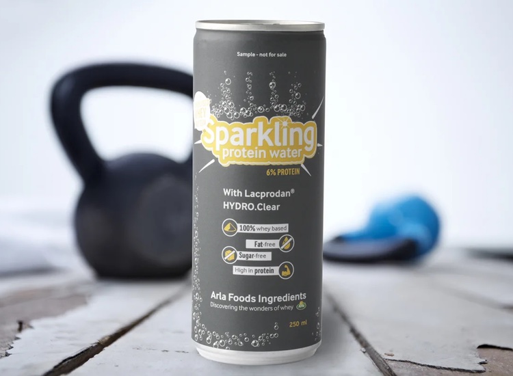 Arla Foods Ingredients launches sparkling whey protein water 