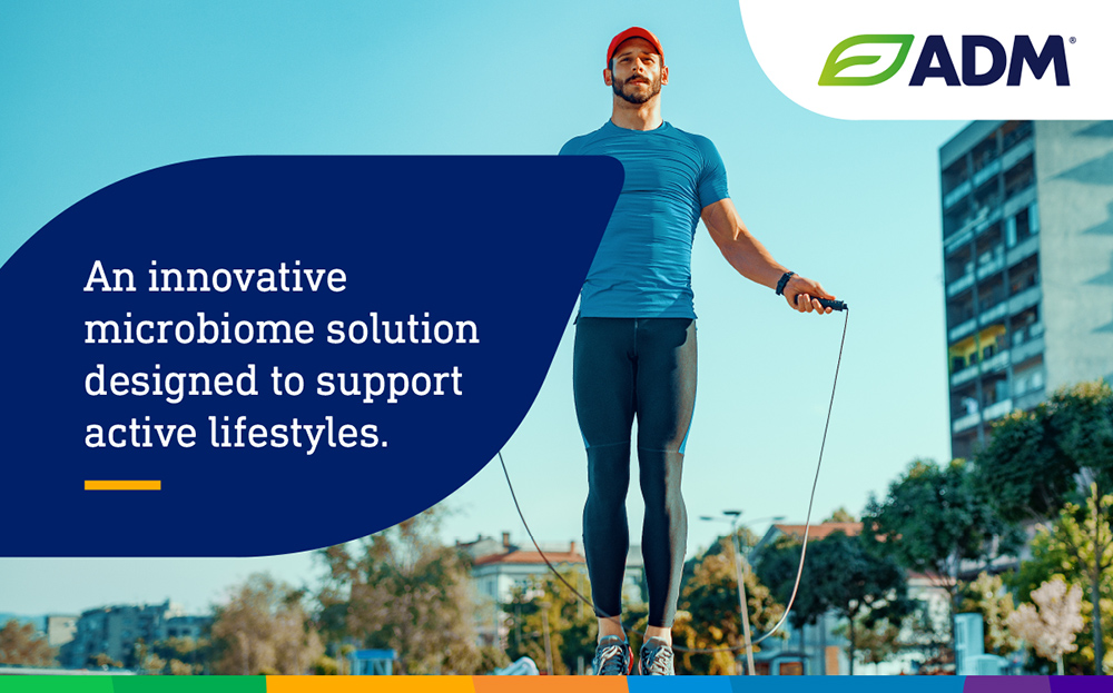 An innovative microbiome solution designed to support active lifestyles - FREE INFOGRAPHIC