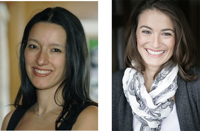 Right: Evelyn Nassar, Left: Claudia Pedretti-Lenz