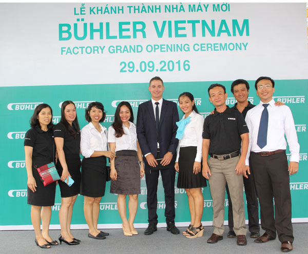 Bühler opens factory for rice processing equipment in Vietnam