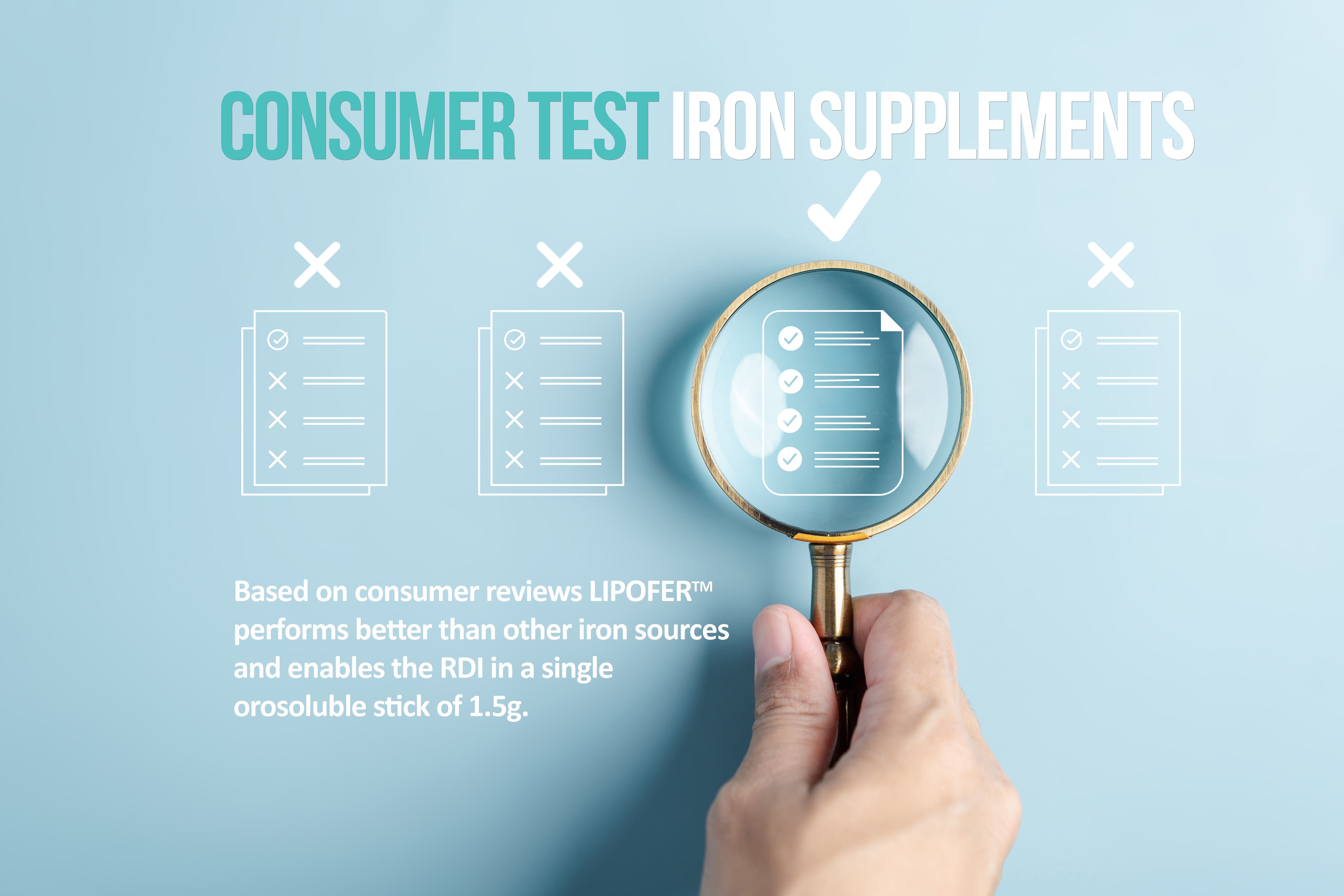 Consumers vote on which iron pill is easier to swallow