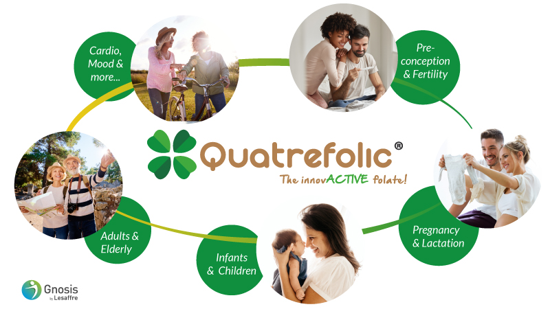 Discover the benefit of active folate: Quatrefolic the multitasking vitamin