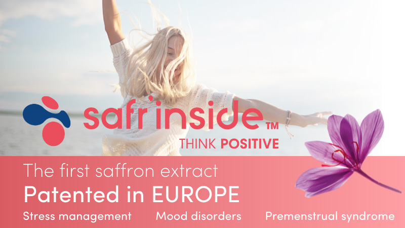 European patent secured, validates the efficacy of Safr'Inside's saffron extract on mood and stress regulation