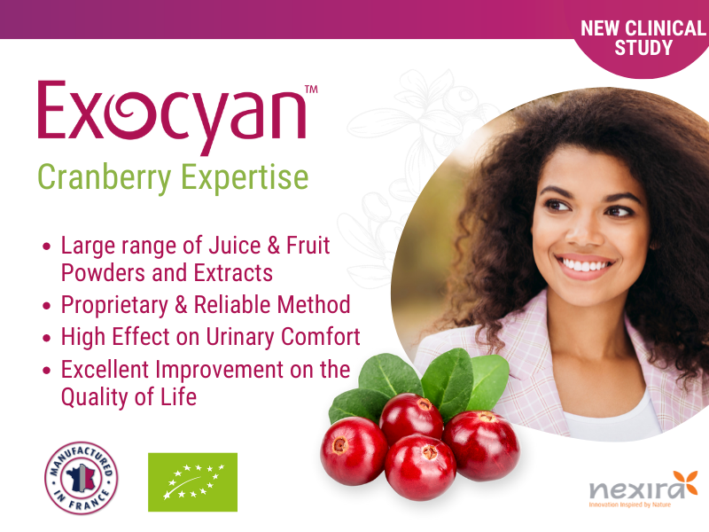 Improving women’s urinary comfort and quality of life with Exocyan