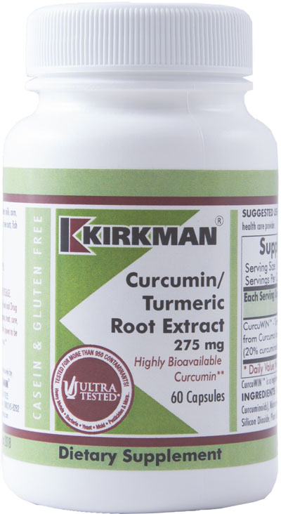 Kirkman introduces an exceptionally bioavailable curcumin/turmeric root extract