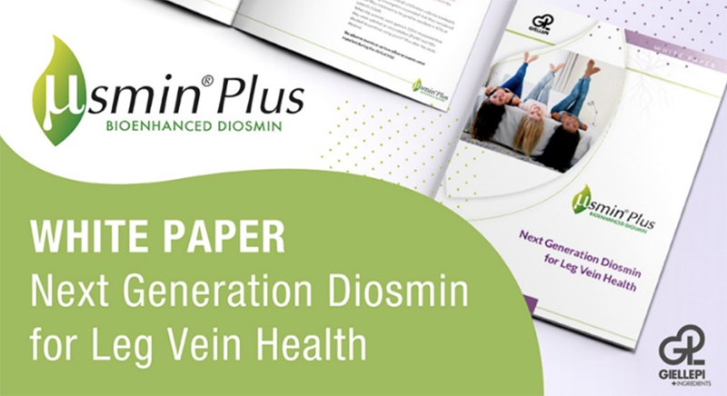 Leg vein health overview: new white paper on Microsmin Plus, the next generation diosmin