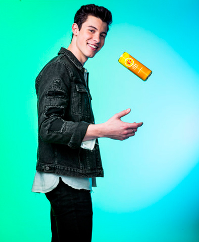 Shawn Mendes teams up with IZZE FUSIONS to host a celebration in New York City called Camp IZZE