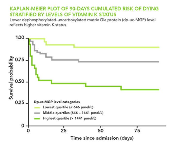 New study confirms correlation between low vitamin K status and more severe COVID-19