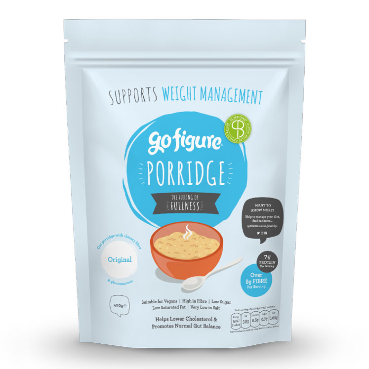 OptiBiotix adds new GoFigure porridge to its consumer weight management range