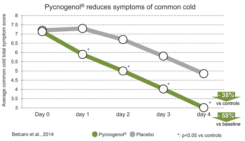 Pycnogenol in immune health: inflammatory response, antioxidant activity and symptom relief (part I)