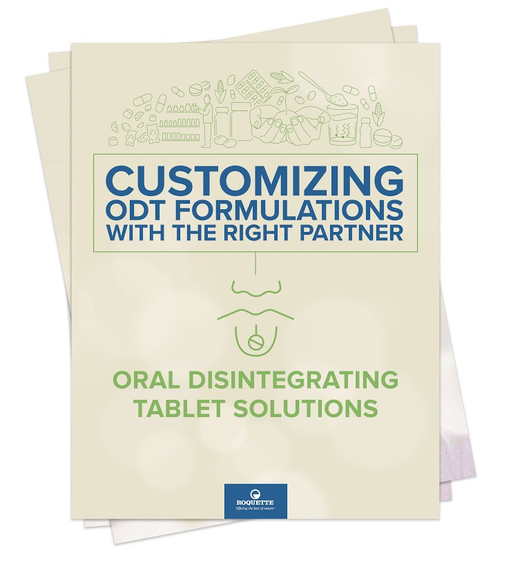 Roquette releases ODT Formulations white paper for download 