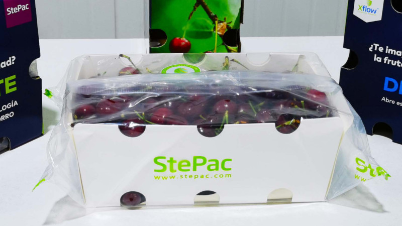 StePac packaging benefits Chilean cherry exporters