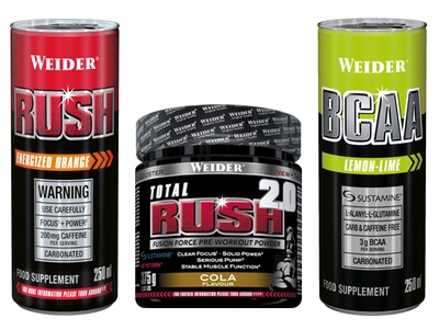 Weider launches three workout products with Sustamine