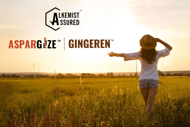 Aspargize and Gingeren have successfully achieved the Alkemist Assured Botanical Certification