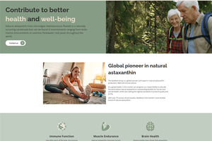 AstaReal launches new website – driving knowledge and innovation in natural astaxanthin