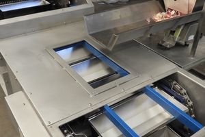 Avoiding cross contamination on conveyors