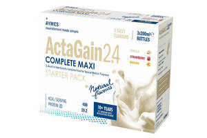 Aymes add banana flavour to ActaGain 2.4 supplement