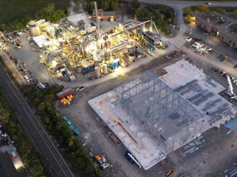 Bartek provides update on malic and fumaric acid manufacturing facility
