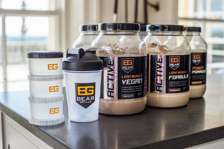 Bear Grylls launches new range of health and fitness supplements in the UK