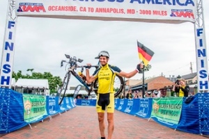 BENEO\'s Palatinose supports Stefan Schlegel in 2014 Race Across America
