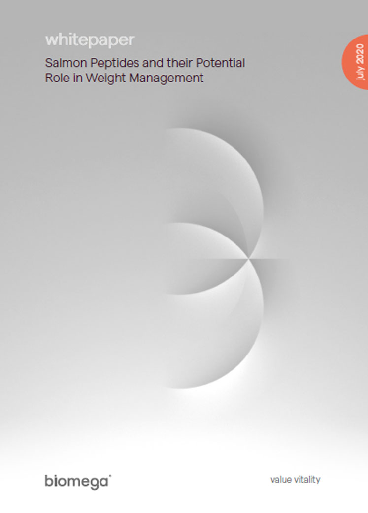Biomega whitepaper reveals salmon peptides could have positive role in supporting weight management

