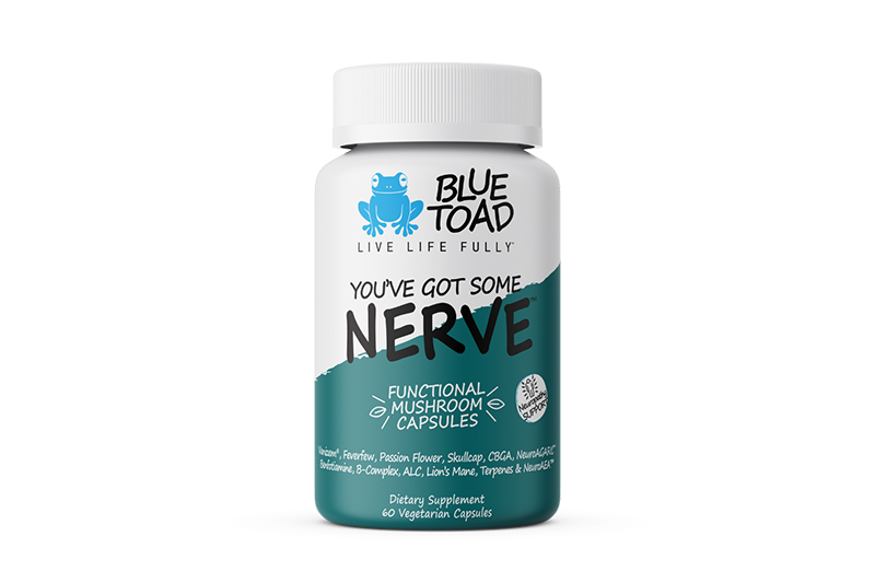 Blue Toad Botanicals launches You’ve Got Some NERVE