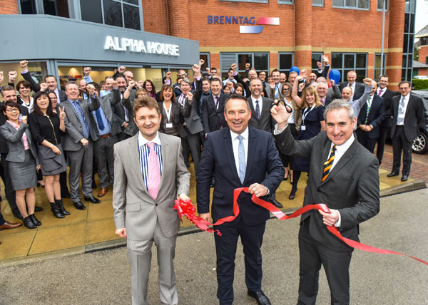 Brenntag UK & Ireland’s new head office was officially opened on 9 January 2017
