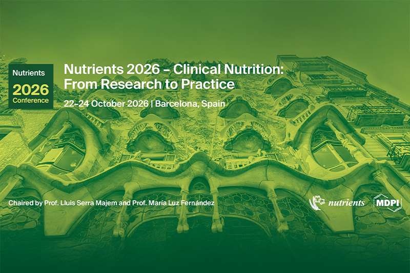 Clinical nutrition advances take centre stage at Nutrients 2026