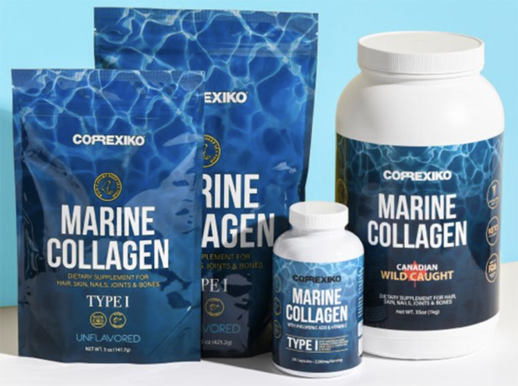 CORREXICO creates health and beauty supplement with ethically sourced marine and bovine collagen