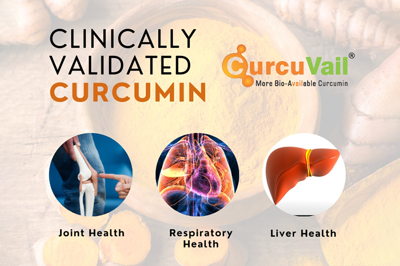 Curcuvail® — clinically validated curcumin for joint, respiratory & liver health