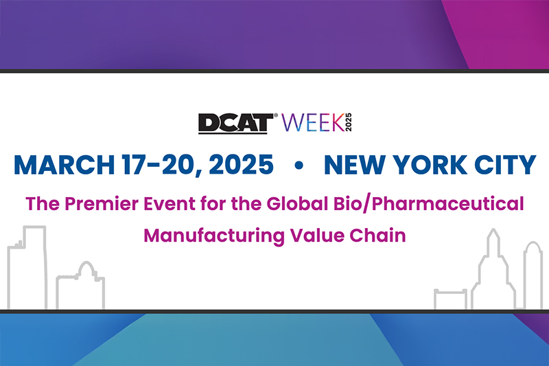 DCAT Week: The premier gathering for the global bio/pharmaceutical manufacturing value chain