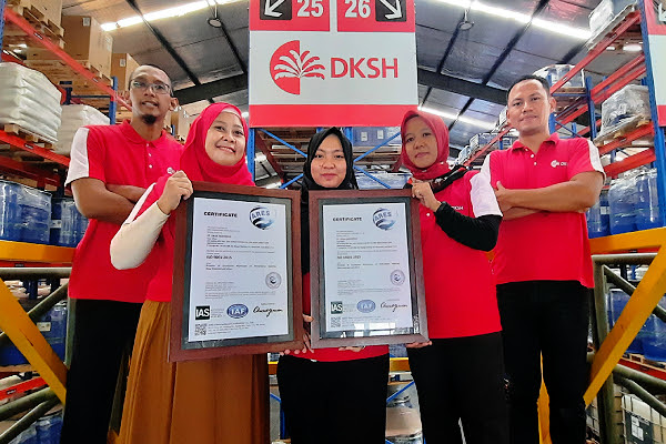 DKSH Indonesia achieves two ISO certifications