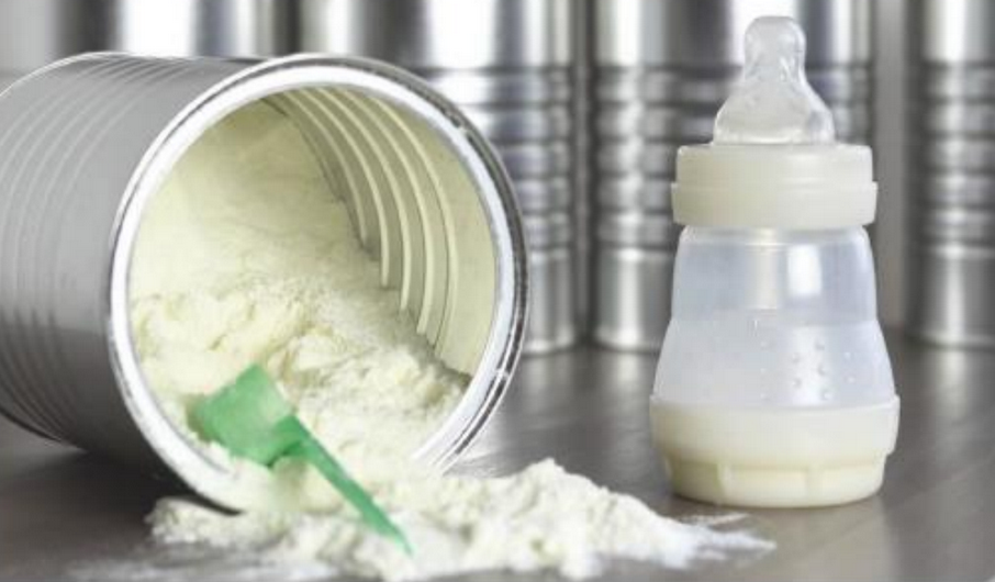 Dry sterilisation technology for infant formula packaging