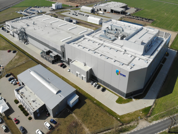 DSM opens extended manufacturing facility in Poland
