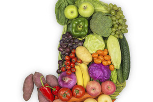 Eat high fibre foods to reduce effects of stress on gut and behaviour