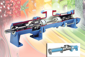 Effective pumping of delicate ingredients