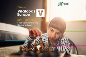 Elevate cognitive health and nutrition with KLK OLEO at Vitafoods Europe 2025