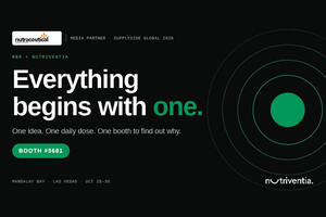 Everything begins with one: Nutriventia at SupplySide Global, Booth #5681