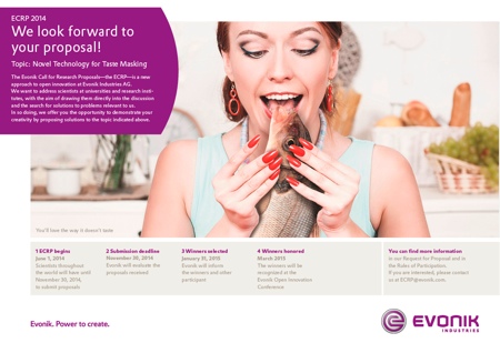 Evonik strengthens involvement of external partners in R&D