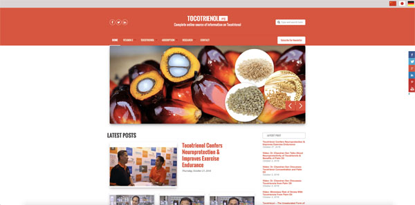 ExcelVite launches the only tocotrienol educational website with a brand new look
