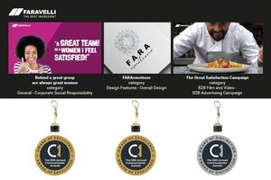 Faravelli gets highest honour in annual Communicator Awards