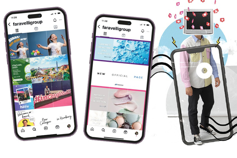 Faravelli goes social: the new official Instagram profile is live
