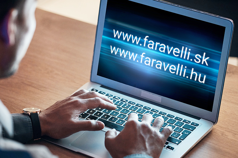 Faravelli Group launches novel websites for Slovakia and Hungary