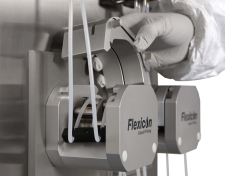 Flexicon pumps dose small volumes of liquid vitamins at Technikon Laboratories