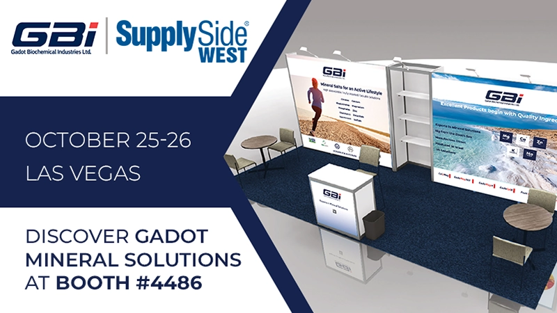 Gadot to showcase mineral solutions for active lifestyle at SSW